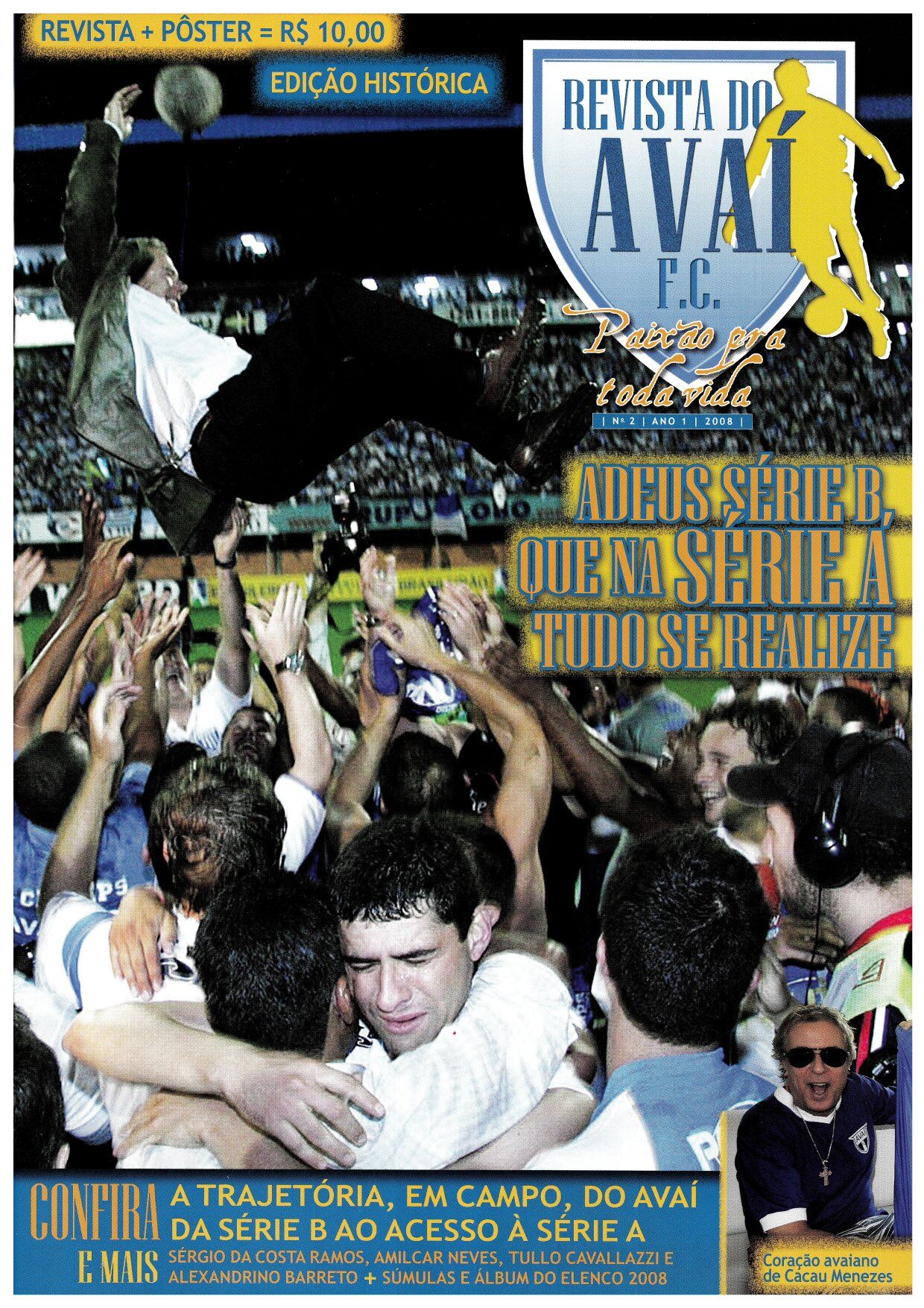 Capa Revista do Avaí F.C. — Edição #02