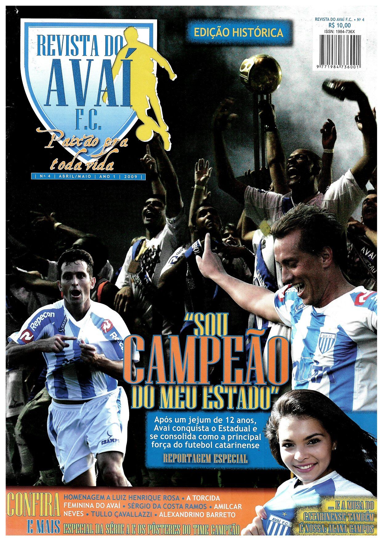 Capa Revista do Avaí F.C. — Edição #04