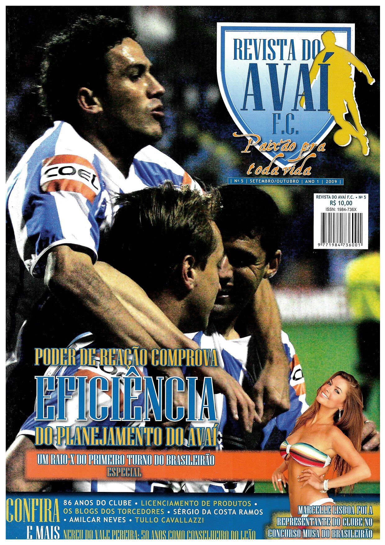 Capa Revista do Avaí F.C. — Edição #05