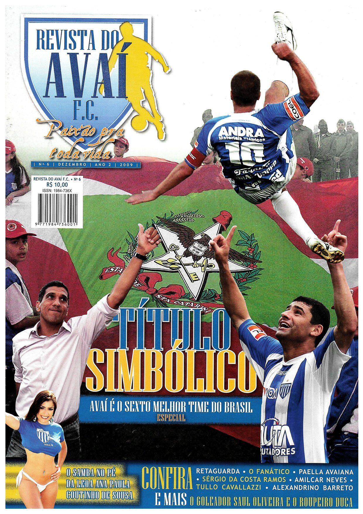 Capa Revista do Avaí F.C. — Edição #06