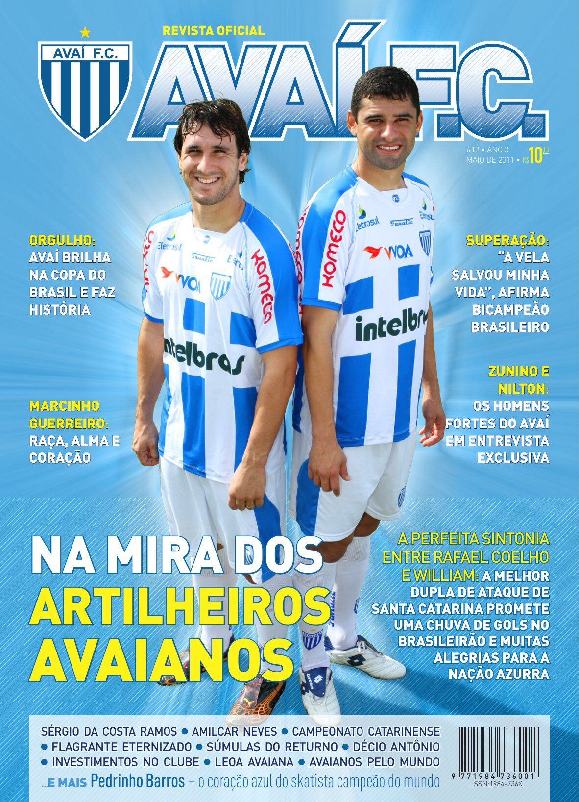 Capa Revista do Avaí F.C. — Edição #12