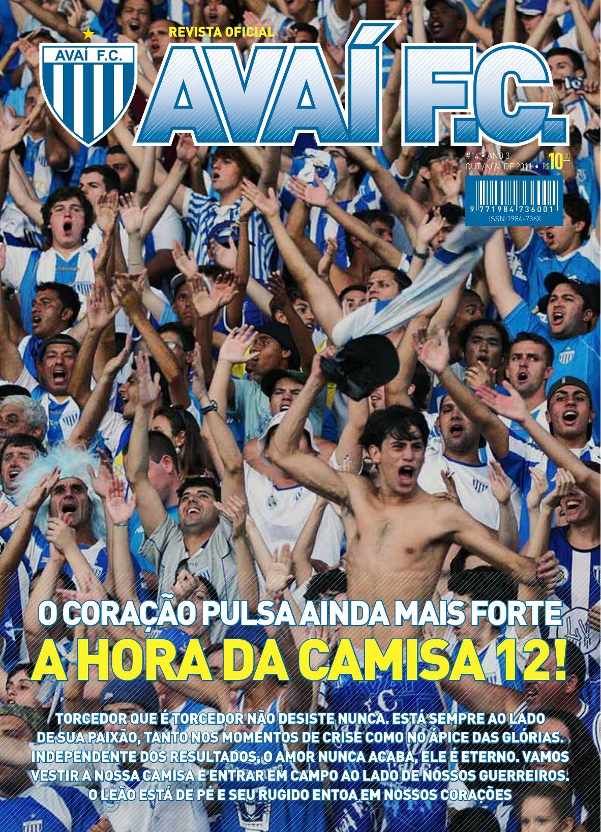 Capa Revista do Avaí F.C. — Edição #14