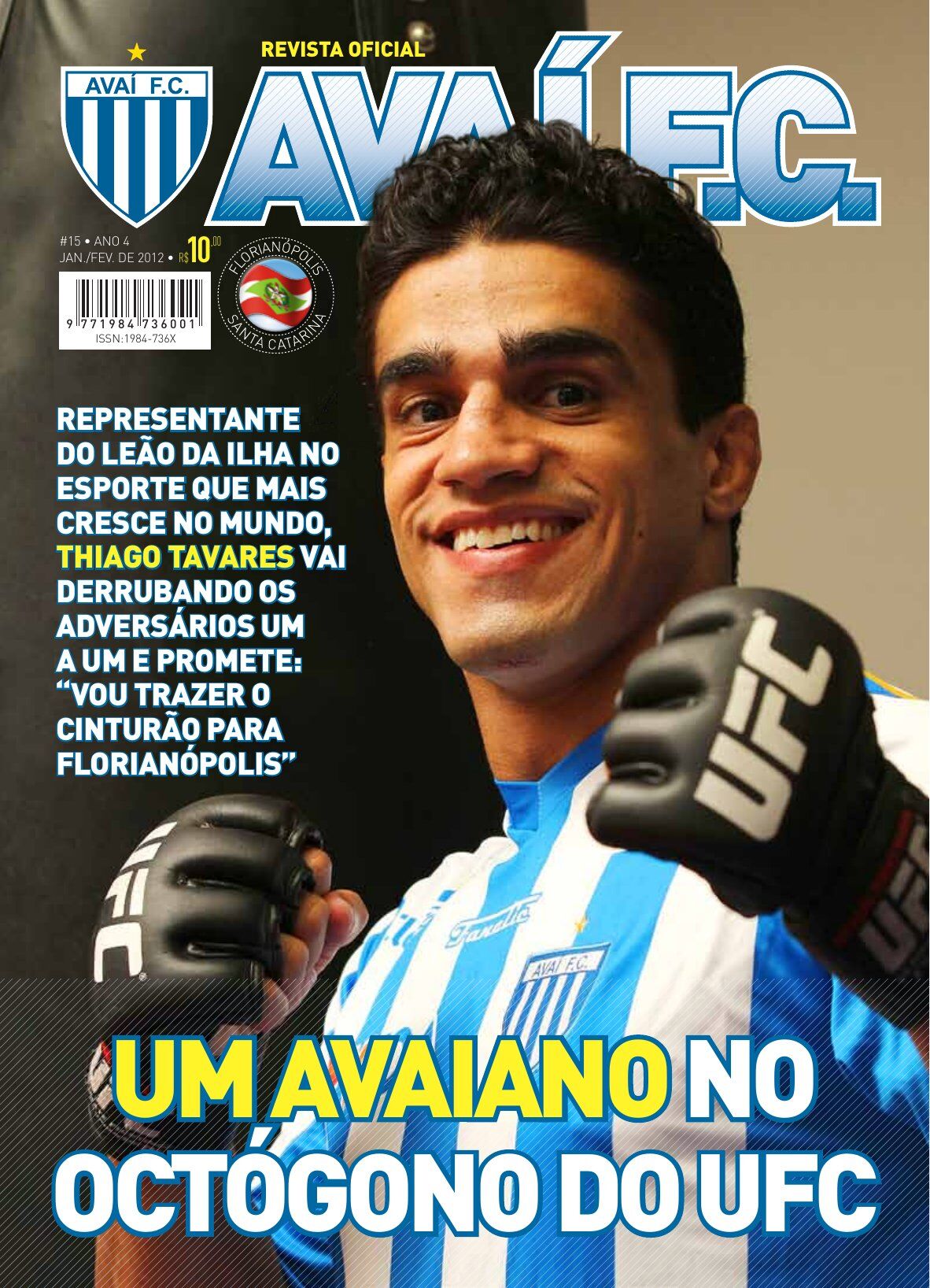 Capa Revista do Avaí F.C. — Edição #15