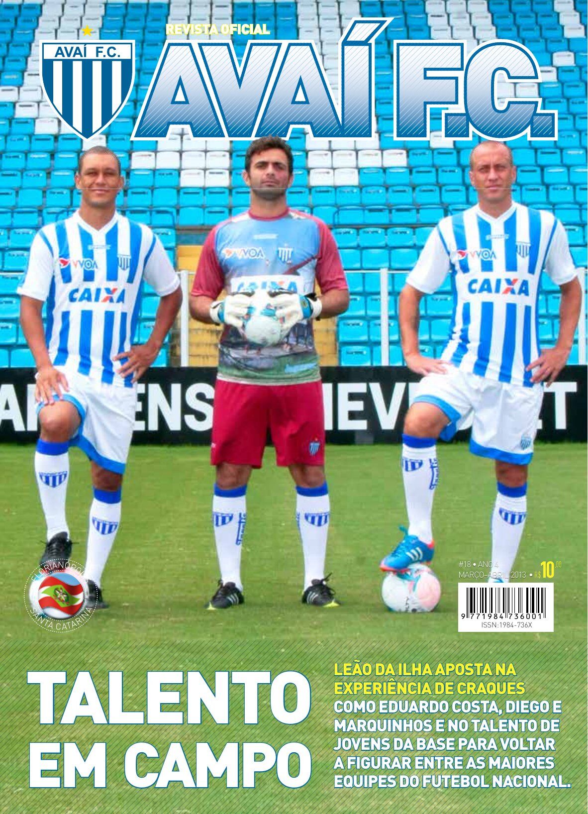 Capa Revista do Avaí F.C. — Edição #18