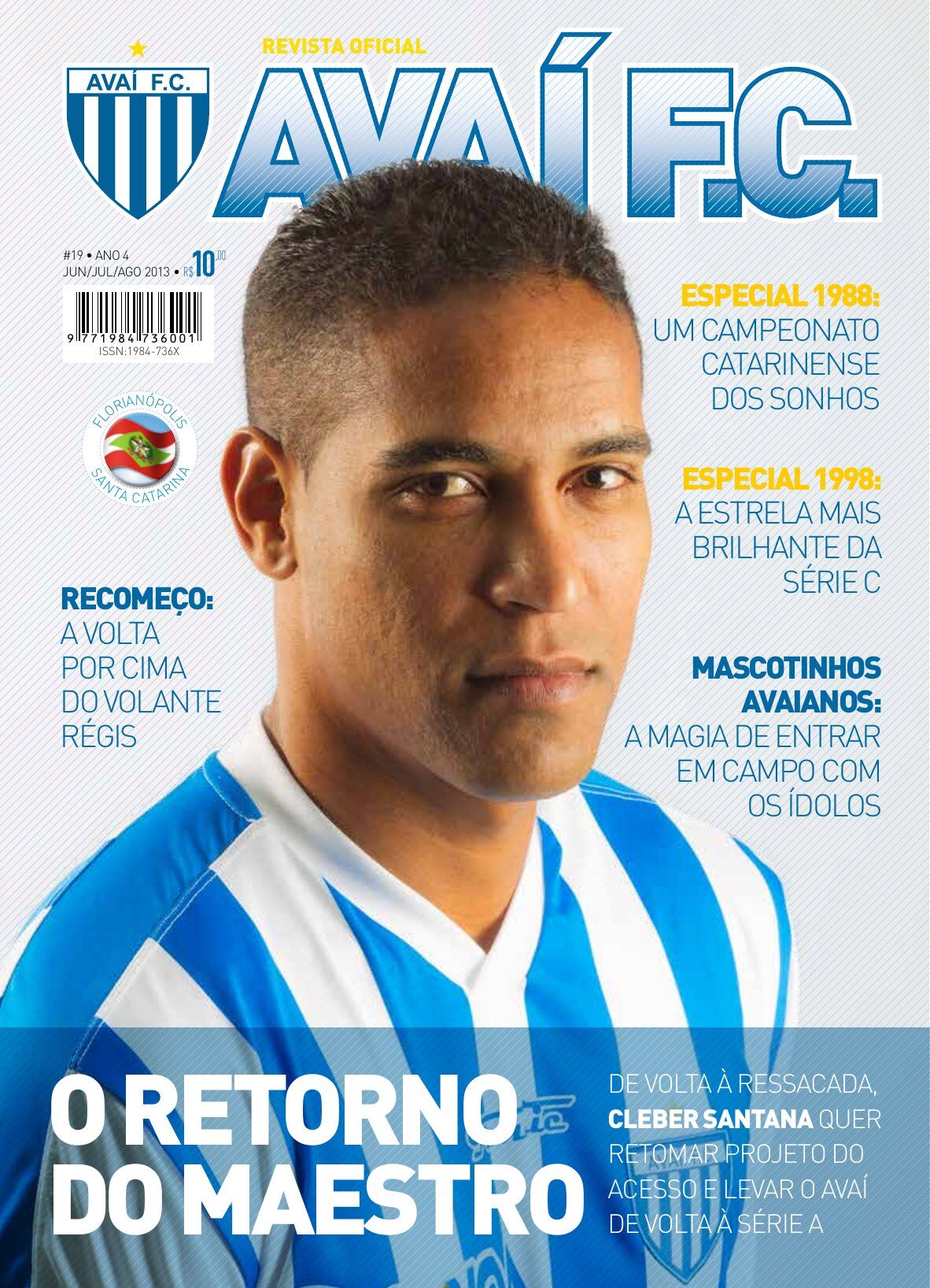 Capa Revista do Avaí F.C. — Edição #19