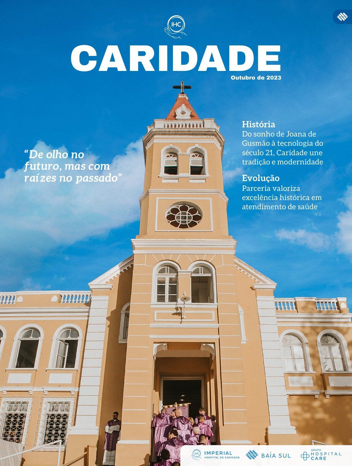 Capa Hospital de Caridade — Revista Institucional